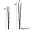 Uniquewise 12 pcs Natural Decorative Dry Branches Authentic Willow Sticks, 59 in QI004415.BK.60 - alternate 5